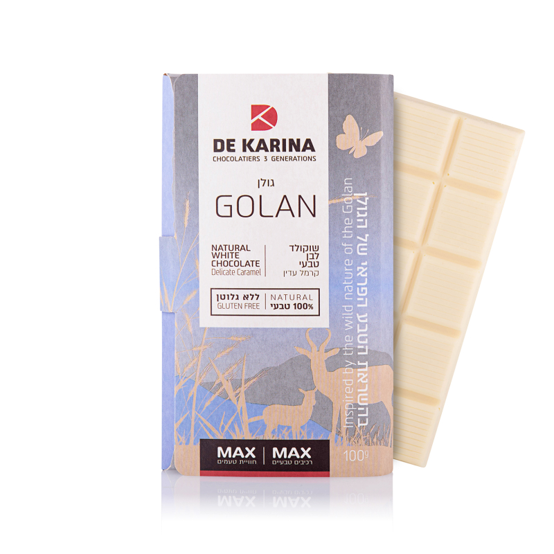 GOLAN - שוקולד לבן טבעי