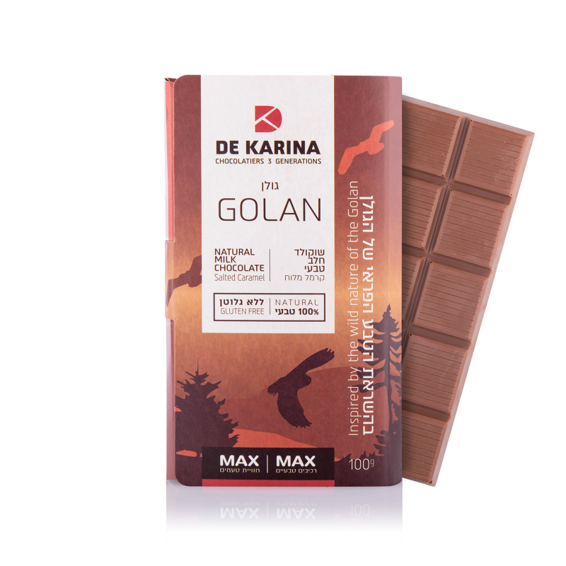 GOLAN - שוקולד חלב טבעי